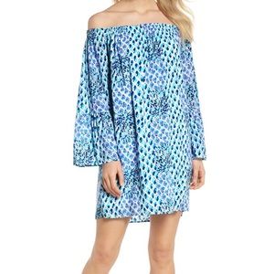 Lilly Pullitzer Nevie Off the Shoulder Dress